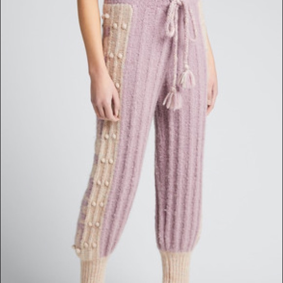 NWT LoveShackFancy Landana Jogger in Size S - Picture 2 of 12